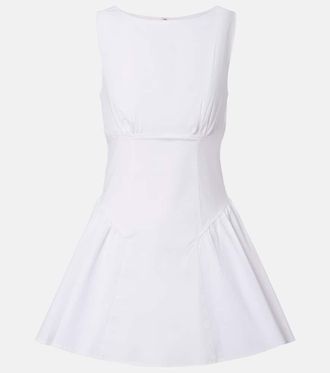 Staud Gwen cotton minidress
