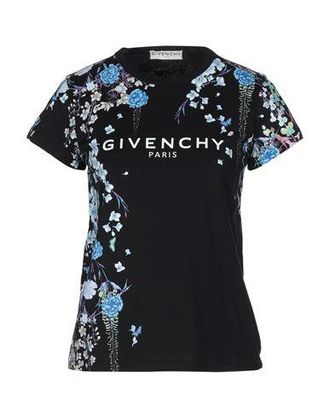 Tシャツ・カットソー GIVENCHY Woman T-Shirt Black BW70BFP6VY 008 Logo T-shirt GIVENCHY BW70BFP6VY 008 - Ancote