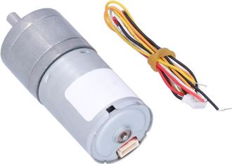 OEM Adecuado Para Motorreductor De Cc De 12 V Con Marcha Adelante Y Atr&aacute;s Ajustables Jga25-2430, 2430 Rpm, Bajo Nivel De Ruido