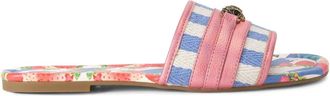 Kurt Geiger Soundback platte sandalen - Blauw