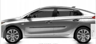 OEM Hyundai Ioniq - Molduras Laterales De Las Puertas En Color Negro