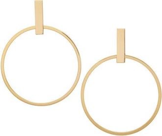 Ramy Brook Margy Hoop Earrings in Gold at Nordstrom, Size No Size