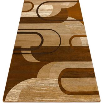 RugsX Rugsx - Alfombra Royal He405 Geom&eacute;tricos - Marr&oacute;n / Crema Brown 200x290 Cm