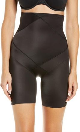 Miraclesuit Tummy Tuck High Waist Thigh Slim Shaper in Black at Nordstrom, Size Xx-Large