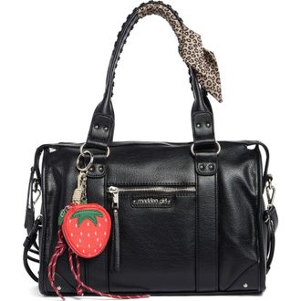 Madden Girl Charm Trim Bowler Bag in Black at Nordstrom Rack