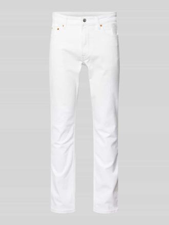 Calvin Klein Jeans Slim Fit Jeans mit Eingrifftaschen in Weiss, Gr&ouml;&szlig;e 30/32