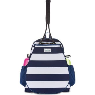 Ame & Lulu Game On Tennis Backpack in Captain at Nordstrom, Size Large