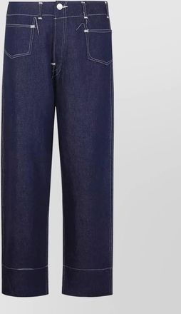 Junya Watanabe levis denim trousers contrast stitch pockets