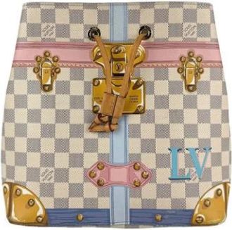 Louis Vuitton Pre-owned Bucket Bags, female, Beige, Size: ONE SIZE Pre-owned Fabric louis-vuitton-bags