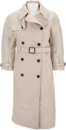 Jacquemus Double-Breasted Water-Repellent Gabardine Trench Coat