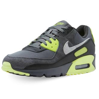 Nike Nike Air Max 90 Mens Shoes (DM0029-012, Smoke Grey/Light Lemon Twist/Black/Photon Dust), Smoke Grey/Light Lemon Twist/Black/Photon Dust, 9 UK