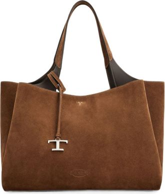 Tod's Tods T Tijdloze medium leren draagtas