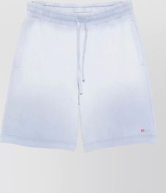 Diesel silk nylon blend shorts back pockets