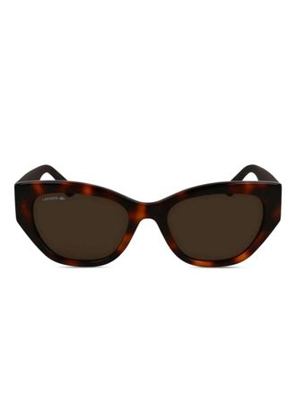 Lacoste tortoiseshell sunglasses - Brown