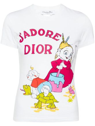 Dior 2002 Short Sleeve Top - White