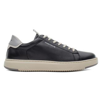 Ambitious Schoenen, Heren, Zwart, 40 EU, Leer, Aktif Low-Top Sneaker