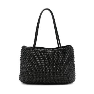 Dragon Diffusion Bolso de hombro trenzado - Bags - Mujer - Negro - ONE SIZE