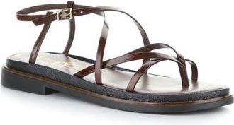Bos. & Co. Cassia Ankle Strap Platform Sandal in Castagna at Nordstrom, Size 10-10.5Us