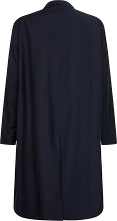 Jil Sander Mens Sports Coat Dark Blue Wool-Mohair Virgin Wool