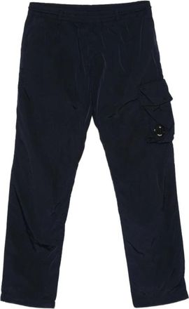 C.P. Company Straight Trousers, male, Black, Size: M Cargo Trousers