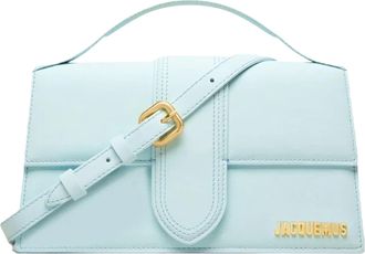 Jacquemus Womens Le Grand Bambino Bag - Blue Leather - One Size