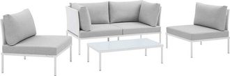 ModWay Harmony 4-Piece Sunbrella Outdoor Patio Seating Set