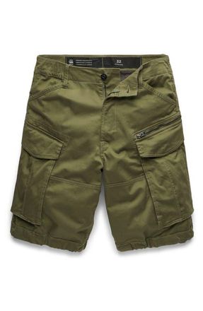 G-Star Rovic Zip Loose Shorts in Sage at Nordstrom, Size 29