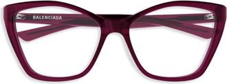 Balenciaga Occhiali cat-eye - Viola