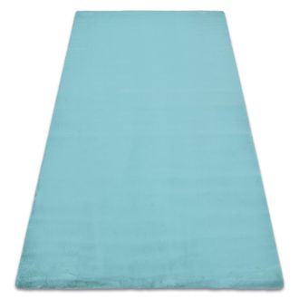 RugsX RugsX Bunny Rug in Blue | Size: 180 cm x 270 cm
