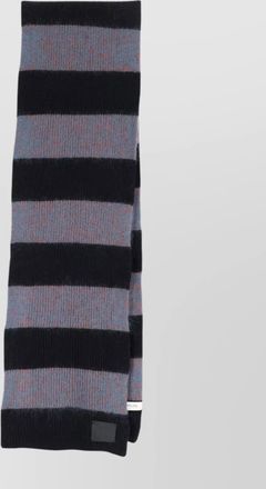 Paul Smith striped pattern soft texture scarf accessory