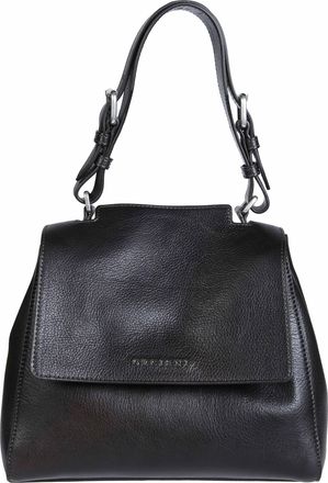 Orciani Sveva S Textured Leather Shoulder Bag