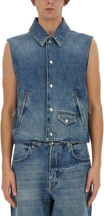 Givenchy Denim Vest-Uomo