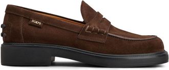Tod's Brown Suede Loafers