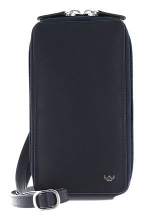 Golden Head Leather phone pouch Polo RFID Protect Handy-RV-Umh&auml;ngetasche 4046 Marineblau dark blue