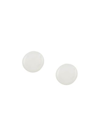 Wouters & Hendrix 18kt yellow gold pearl stud earrings - White