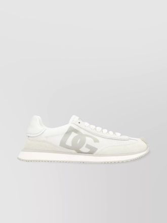 Dolce & Gabbana cushion low-top sneakers suede accents