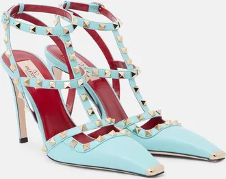 Valentino Garavani Rockstud leather pumps