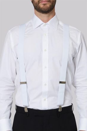 Moss White Clip-On Braces