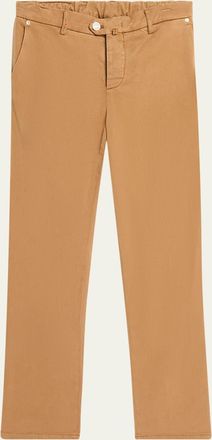 Kiton Mens Lyocell Twill Pants