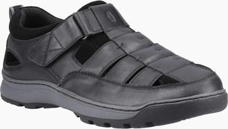 Hush Puppies Mens Rucker Fisherman Mens Sandals - Black - Size: 10