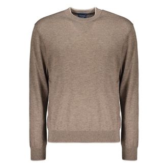 Paul & Shark Long-sleeve sweatshirt - male - Paul & Shark - Round-neck Knitwear - Brown - 2XL - Knitwear