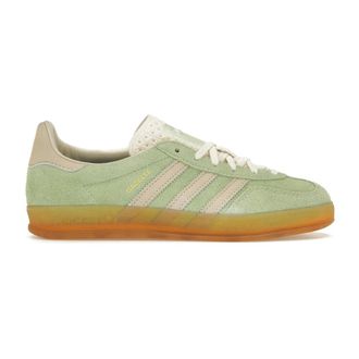 adidas Sneakers, female, Green, Size: 6 US Gazelle Indoor