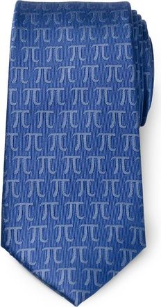 Cufflinks Inc. Pi Mathematics Symbol Hidden Message Silk Blend Tie in Blue at Nordstrom