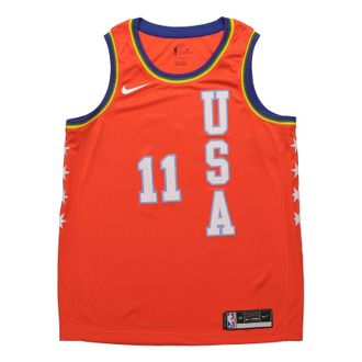 Nike NBA Trae Young All-Star Swingman Jersey SW Fan Edition 2020 Chicago 11 Orange CU8606-801