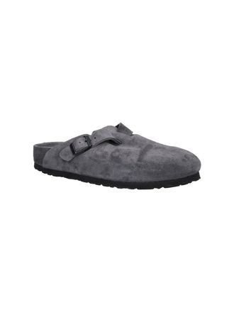 Birkenstock Leather Clog - Gray