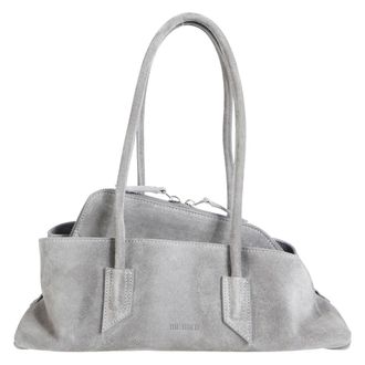 The Attico Dames, Tassen, Grijs, Maat: ONE Size Leer