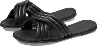 Havaianas You Nyc Womens Sandals Black : EU 41-42 (US Mens 9-10 - Womens 11-12) M, Rubber