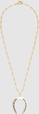 Isabel Marant Sautoir Long Necklace Dore/Silver