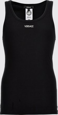 Versace Canotta in cotone Versace con logo