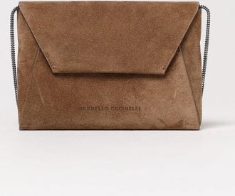 Brunello Cucinelli Pochette Brunello Cucinelli in camoscio